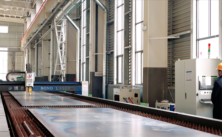 激光下料生產(chǎn)線